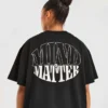 T-shirt oversize « Mind Over Matter »