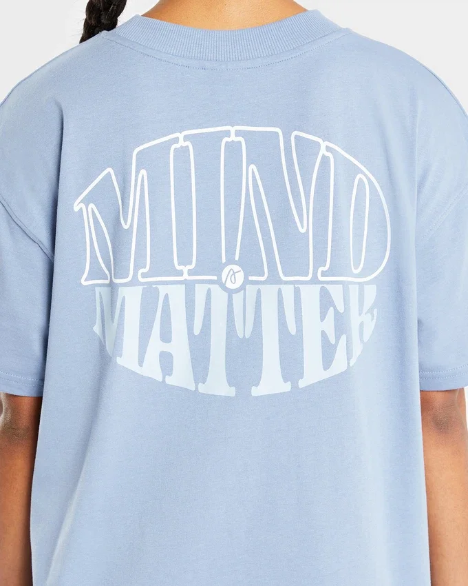 T-shirt oversize « Mind Over Matter »