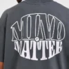T-shirt oversize « Mind Over Matter »