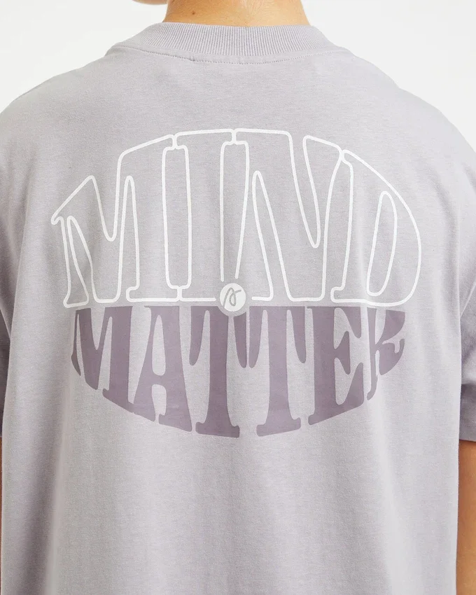 T-shirt oversize « Mind Over Matter »