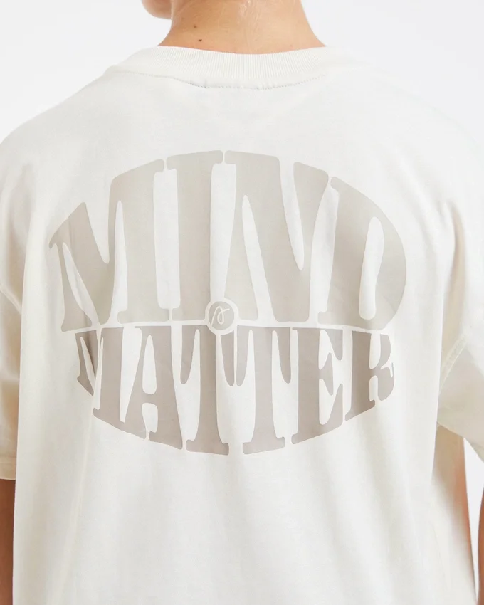 T-shirt oversize « Mind Over Matter »