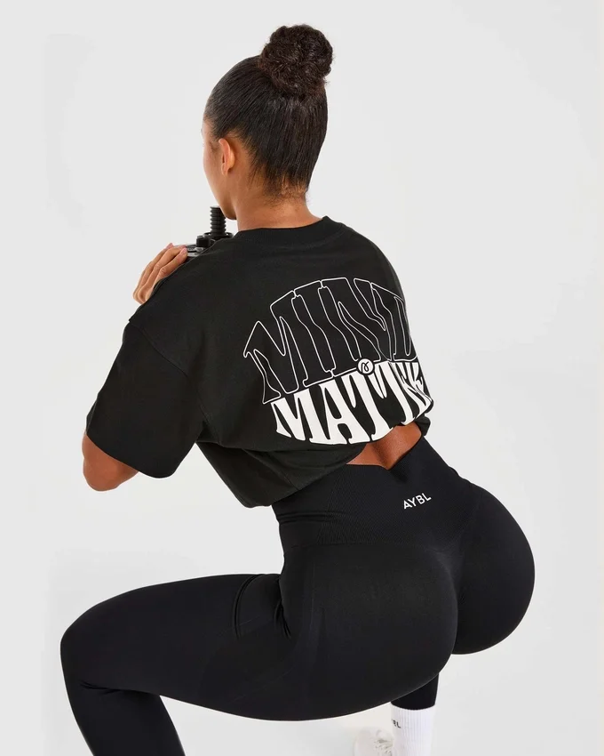 T-shirt oversize « Mind Over Matter »