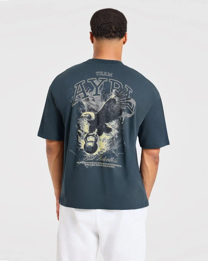 T-shirt oversize Relentless Eagle