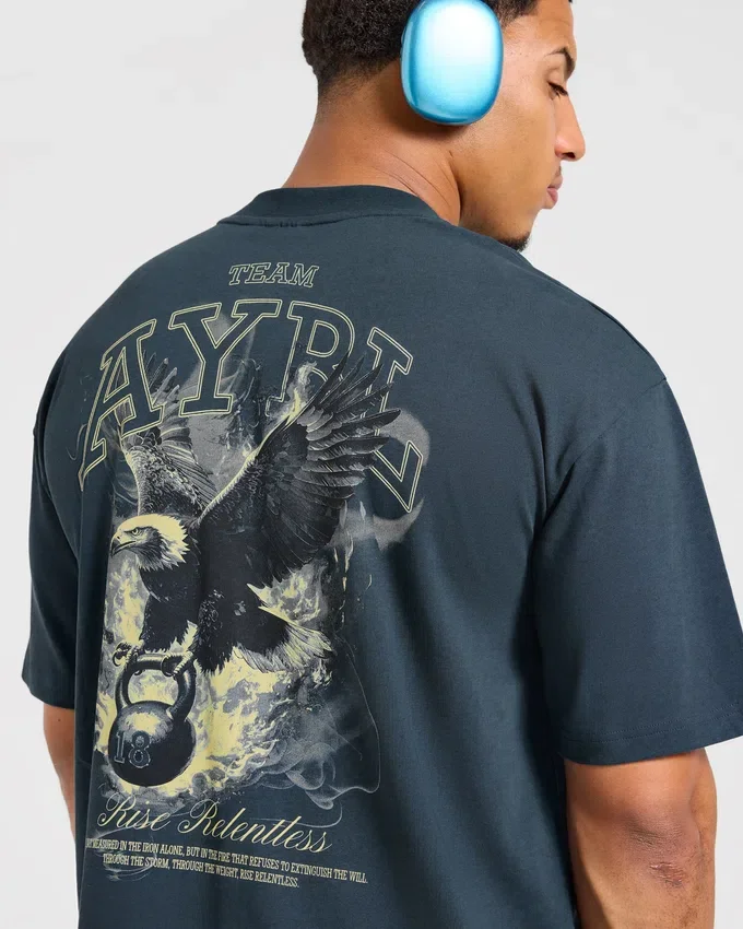 T-shirt oversize Relentless Eagle