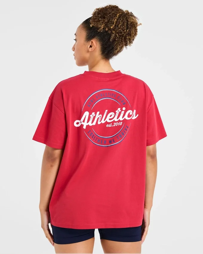 T-shirt oversize Retro Athletics Club