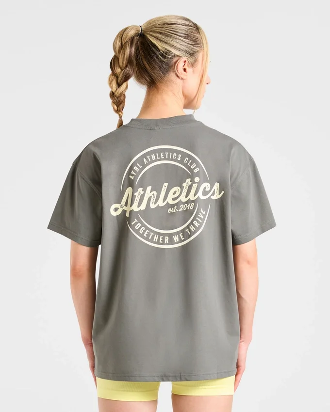 T-shirt oversize Retro Athletics Club