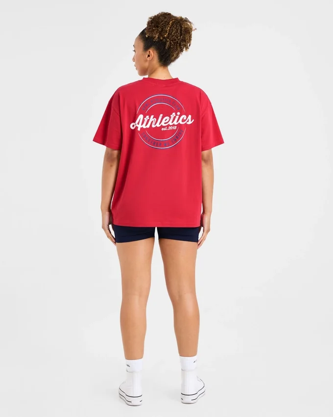 T-shirt oversize Retro Athletics Club
