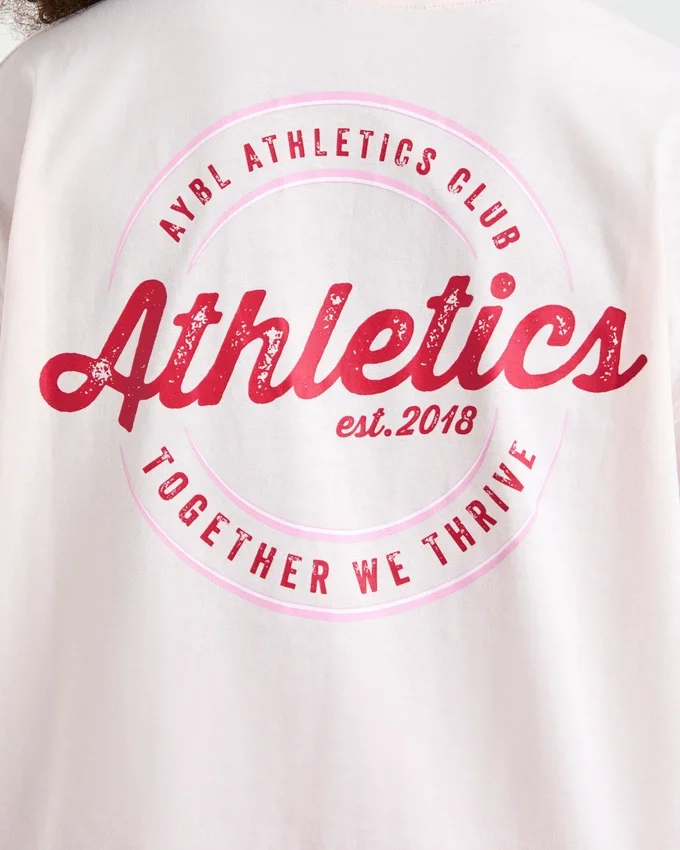 T-shirt oversize Retro Athletics Club