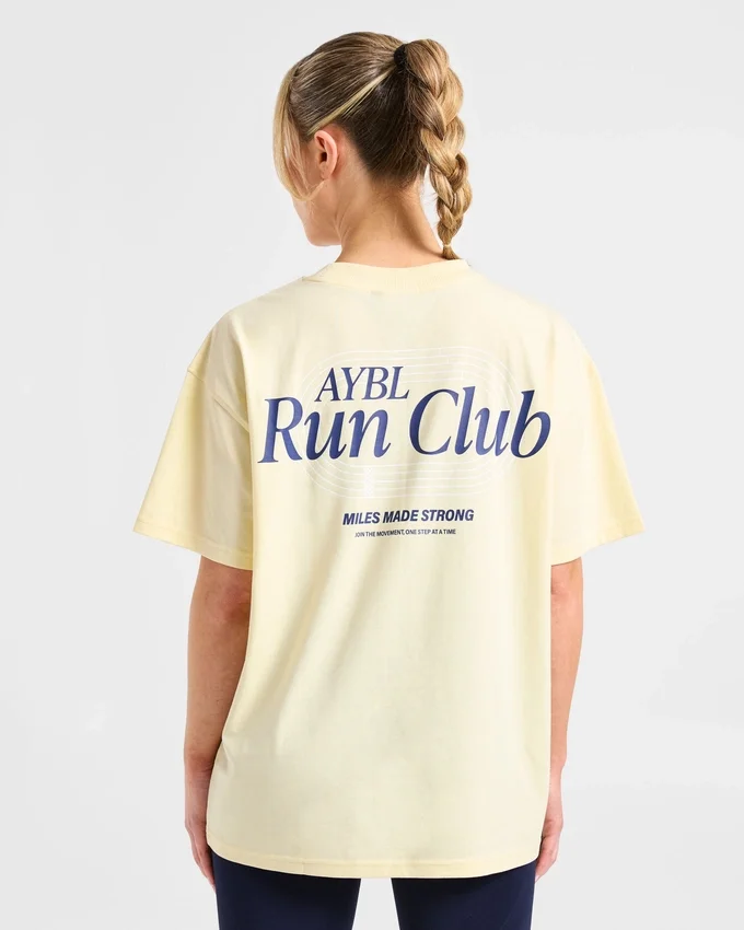 T-shirt oversize Run Club