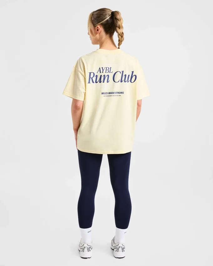 T-shirt oversize Run Club