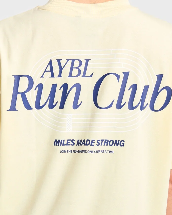 T-shirt oversize Run Club