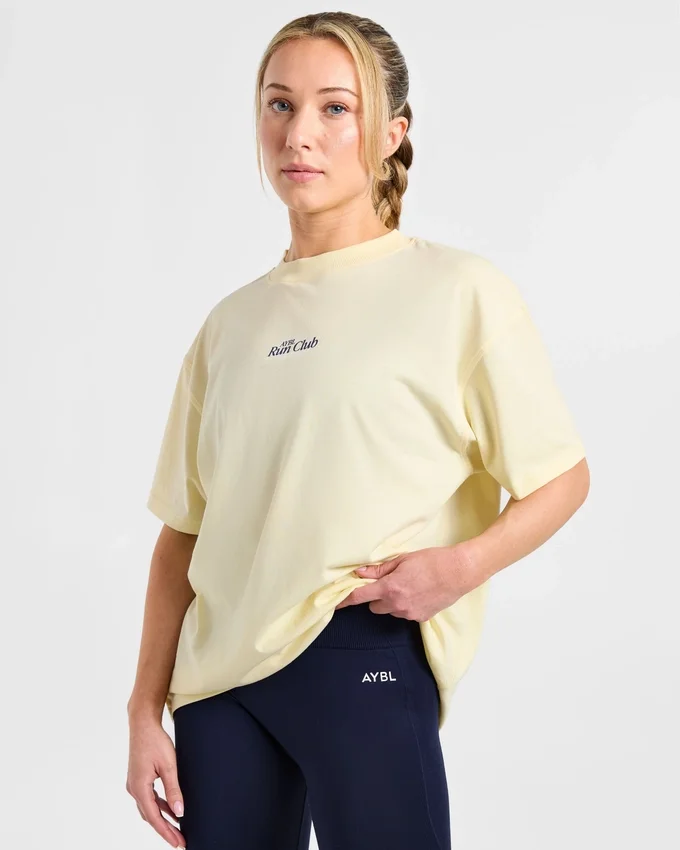T-shirt oversize Run Club