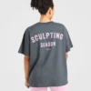T-shirt oversize Sculpting Season
