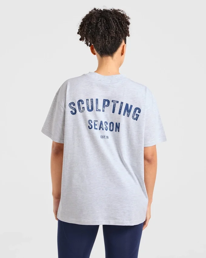 T-shirt oversize Sculpting Season