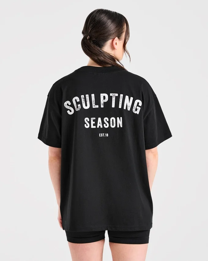 T-shirt oversize Sculpting Season