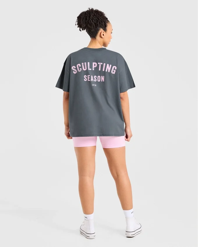 T-shirt oversize Sculpting Season