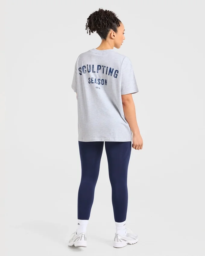T-shirt oversize Sculpting Season