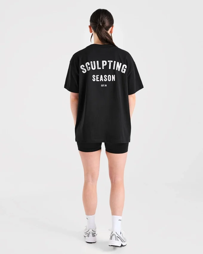 T-shirt oversize Sculpting Season