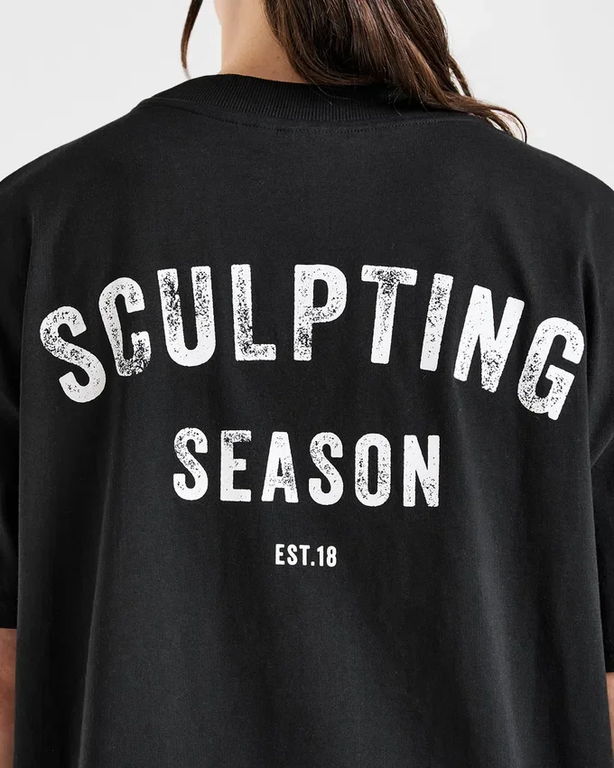 T-shirt oversize Sculpting Season