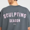 T-shirt oversize Sculpting Season