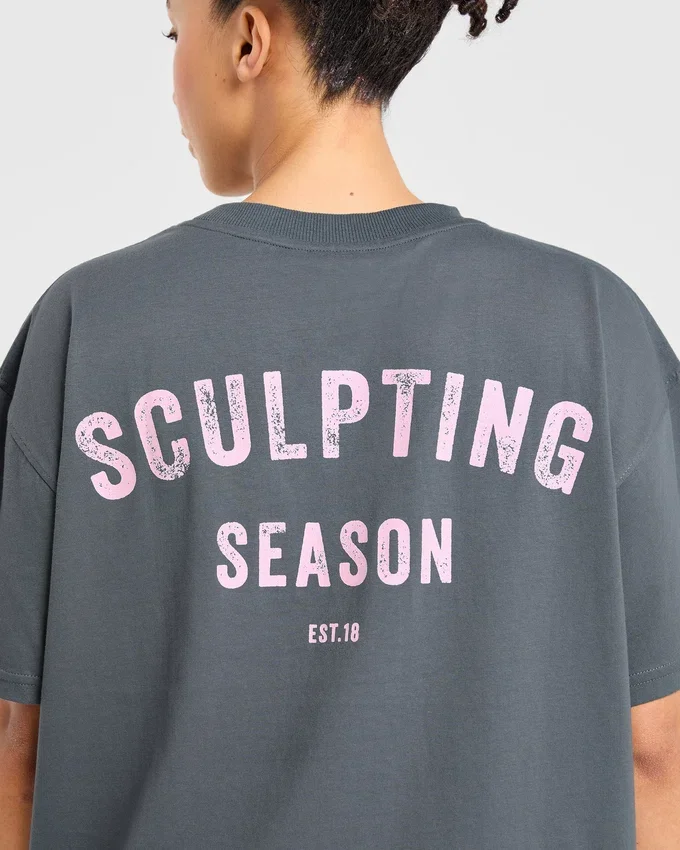 T-shirt oversize Sculpting Season