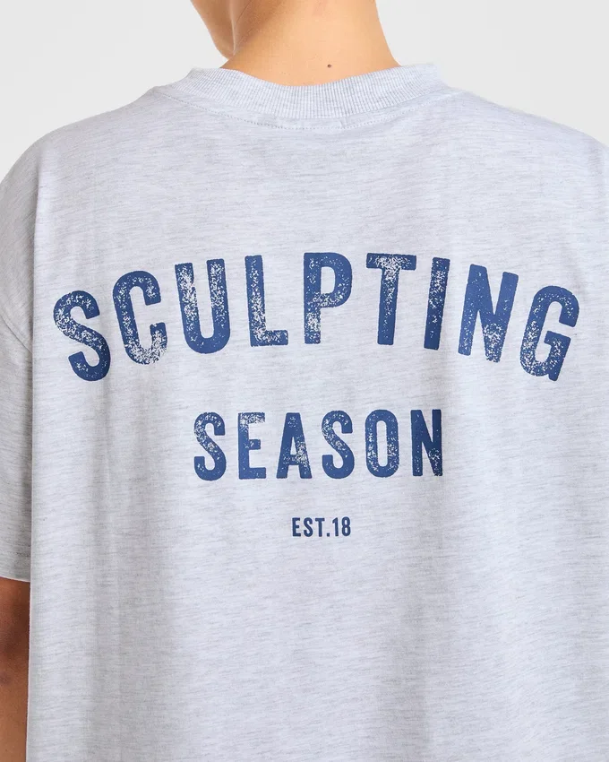 T-shirt oversize Sculpting Season