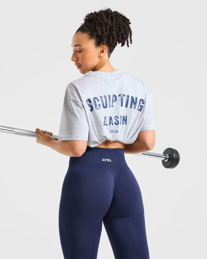 T-shirt oversize Sculpting Season