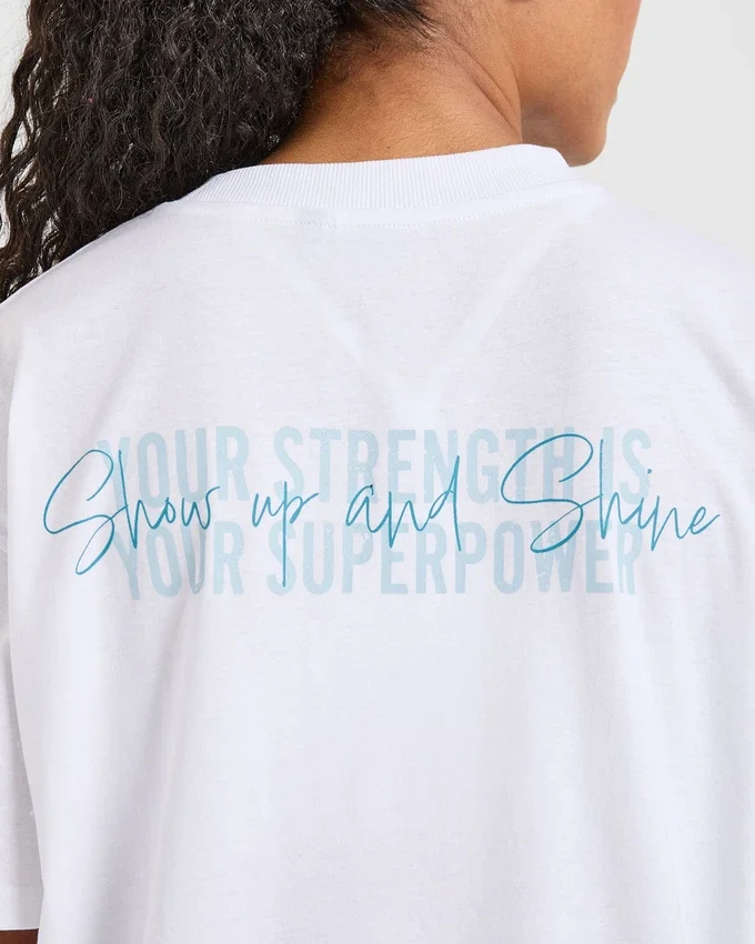 T-shirt oversize « Show Up »