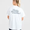 T-shirt oversize « Show Yourself Kindness »