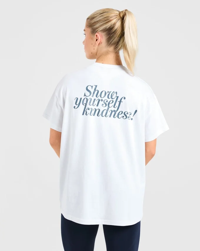 T-shirt oversize « Show Yourself Kindness »