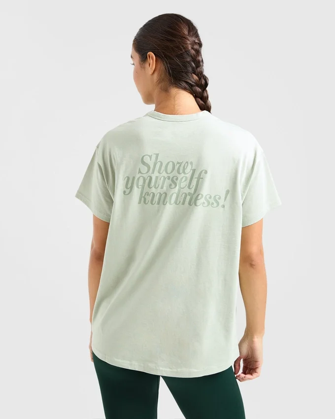 T-shirt oversize « Show Yourself Kindness »