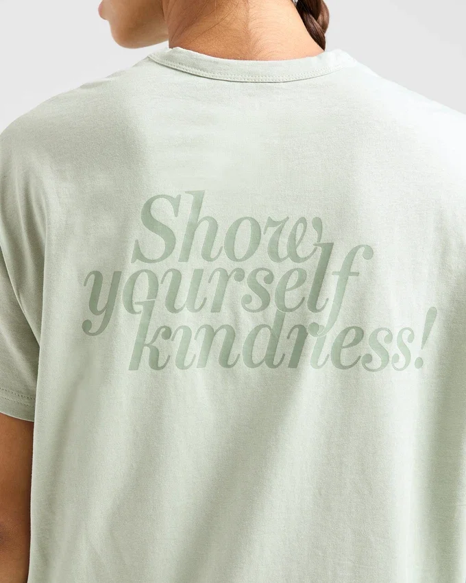 T-shirt oversize « Show Yourself Kindness »