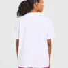 T-shirt oversize « Sports Club Gothic »