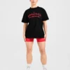 T-shirt oversize « Sports Club Gothic »
