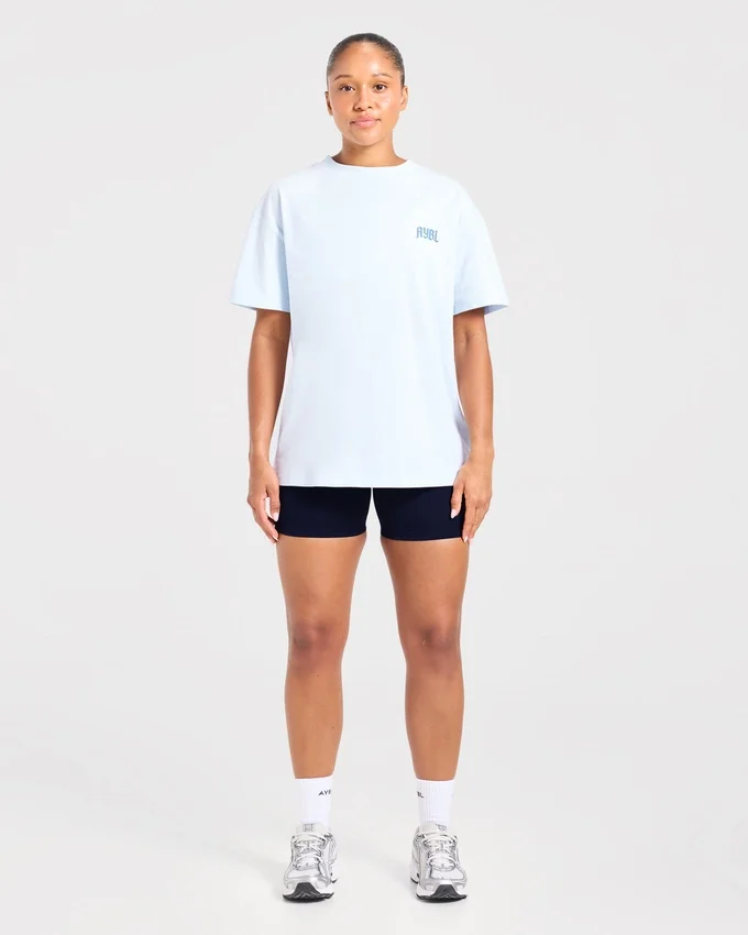 T-shirt oversize « Sports Club Gothic »