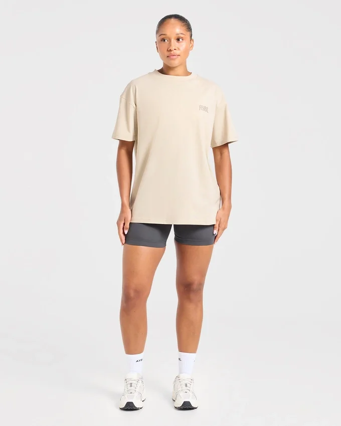 T-shirt oversize « Sports Club Gothic »