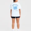 T-shirt oversize « Sports Club Gothic »