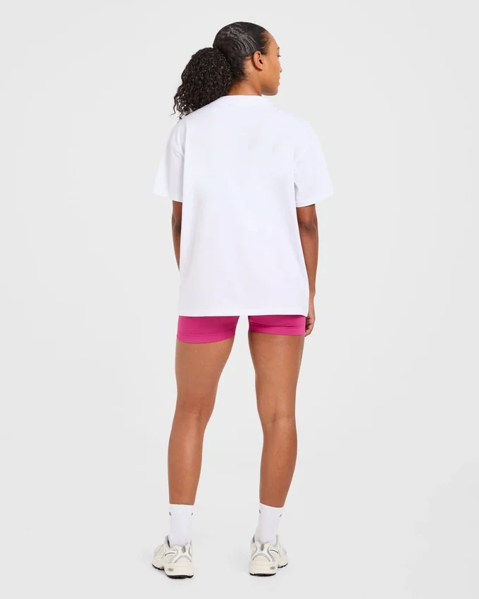 T-shirt oversize « Sports Club Gothic »