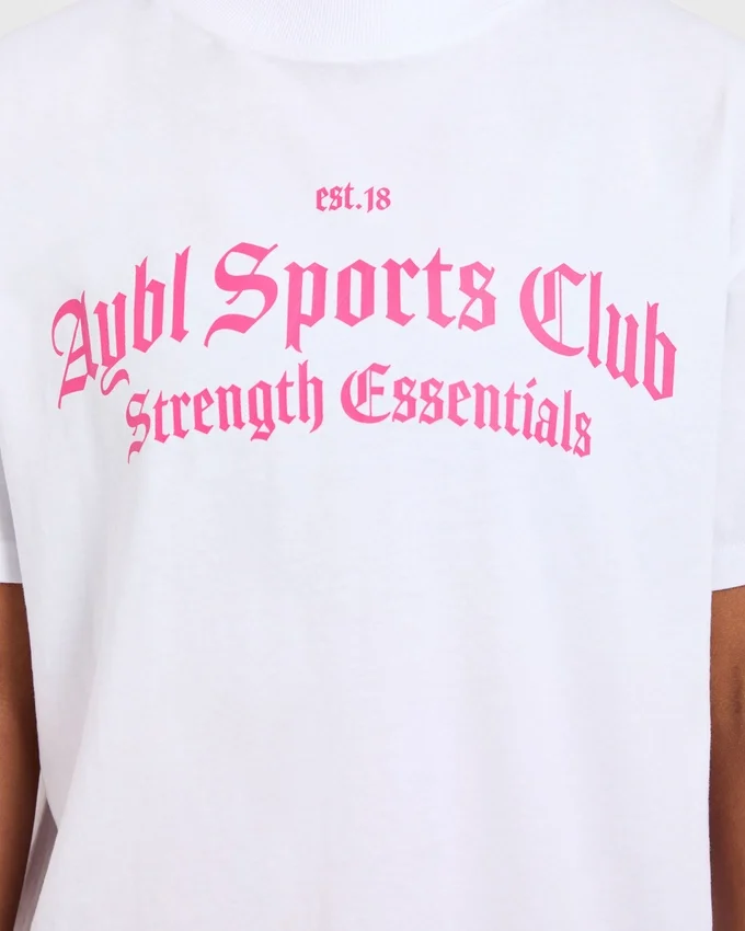 T-shirt oversize « Sports Club Gothic »