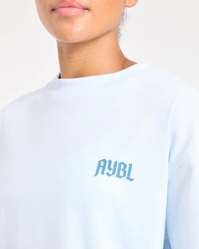 T-shirt oversize « Sports Club Gothic »