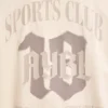 T-shirt oversize « Sports Club Gothic »