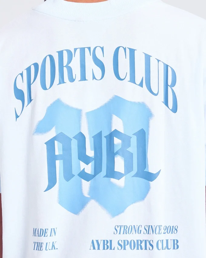 T-shirt oversize « Sports Club Gothic »