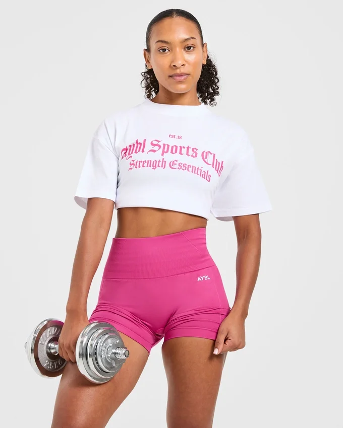 T-shirt oversize « Sports Club Gothic »