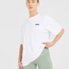 T-shirt oversize Sports Club Wavy