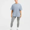 T-shirt oversize Sports Club Wavy