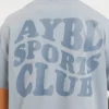 T-shirt oversize Sports Club Wavy