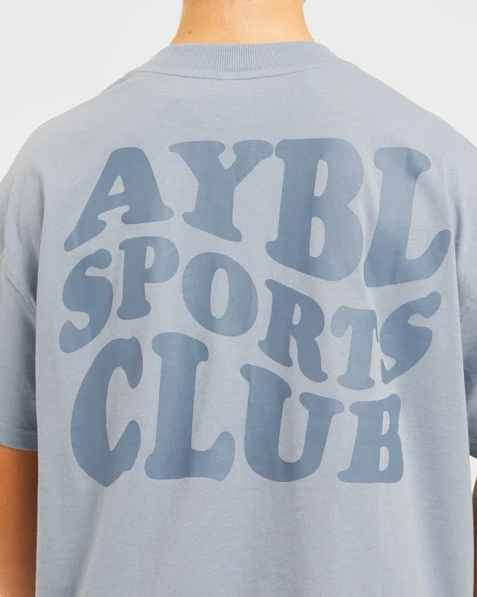 T-shirt oversize Sports Club Wavy