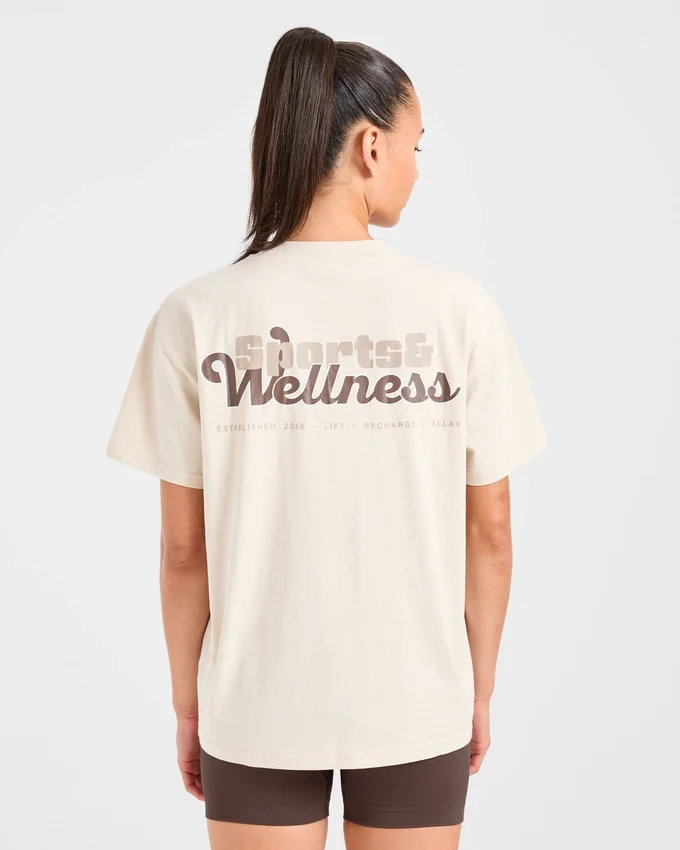 T-shirt oversize Sports Wellness