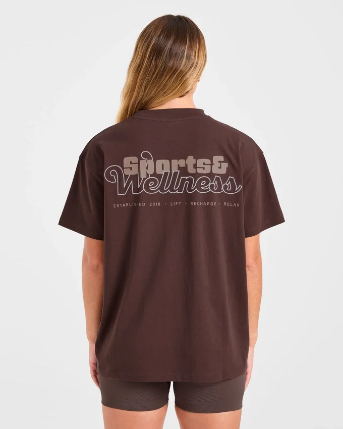 T-shirt oversize Sports Wellness