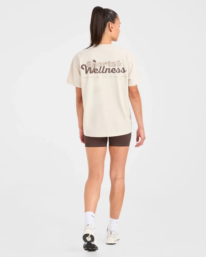T-shirt oversize Sports Wellness